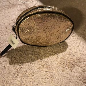 Ultra gold sparkle make up bag!